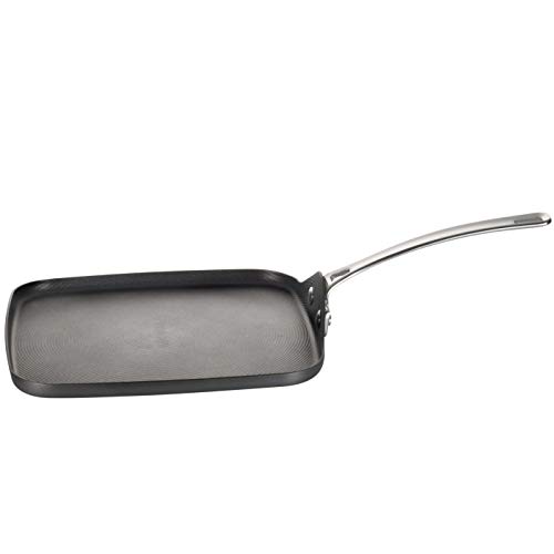 Circulon Genesis Hard Anodized Nonstick Griddle Pan/Flat Grill, 11 Inch, Black