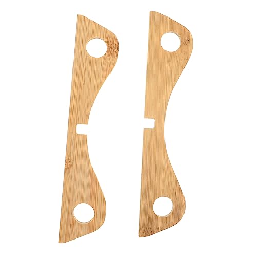 Luxshiny 2pcs Tabletop Pan Rack Multi Function Skid Wok Holder Wear Resistant Cooling Stand for Pots and Pans Kitchen Accessory for Home and Restaurant Use