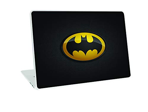 Image of Galaxsia Batman Vinyl Laptop Skin /Sticker /Cover /Decal Compatible for Any Laptop (Hp /Dell /Sony /Acer /Lenovo /Asus etc.) Brand Models of Size 14 Inches Laptop Or Notebook.