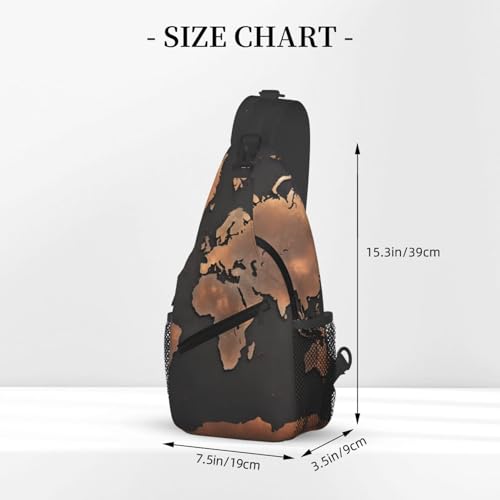 Bolso cruzado de pecho estilo bandolera negro miniatura 3