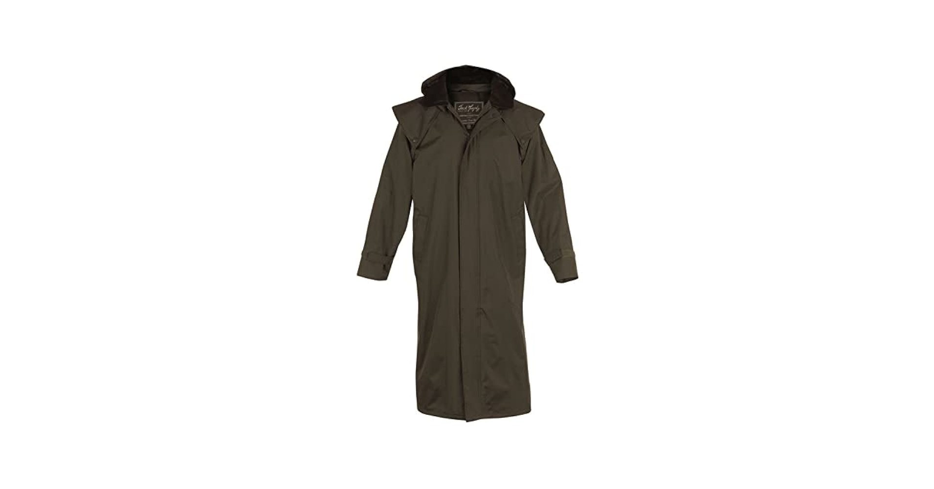 JACK MURPHY LAMBOURNE ウォータープルーフフロックコート Lambourne Waterproof Coat - Olive: Style Meets Durability
