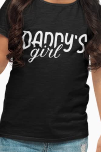 Set of 2 Matching Father's Day T-shirts; Daddy Daughter Shirts; Dad Daddy's Girl; Father's Day Gift3