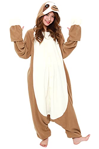 Onesie de pereza Kigurumi SAZAC para tardes de películas y fiestas de disfraces