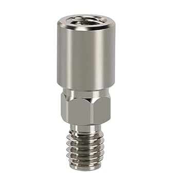 JUJNE Per adattatore V6 Pro per aumentare il superflusso di V6 / Rapido Hot End per stampa 3D ad alta velocità e adattamento alla sostituzione 'ugello CHT