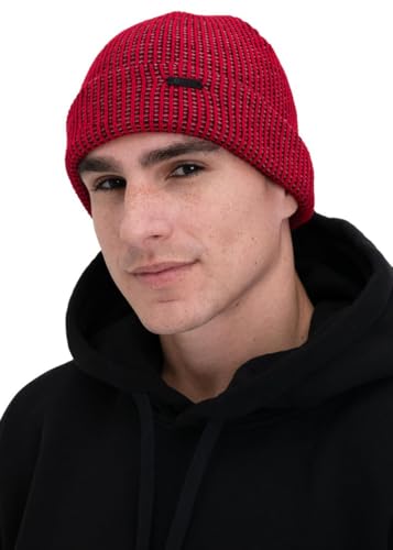 Bonnet tricoté Ethika noir style streetwear et taille unique