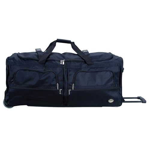Best airline travel duffel bag with wheels 36-inch