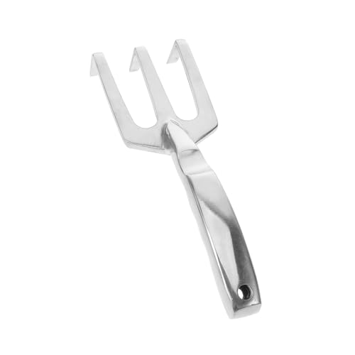Rastrillo de mano de aleación de aluminio para jardín miniatura 1