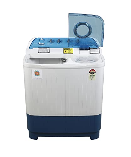 Image of Havells-Lloyd 8 Kg 5 Star Semi-Automatic Top Load Washing Machine (LWMS80BDB Blue, Active Soak)