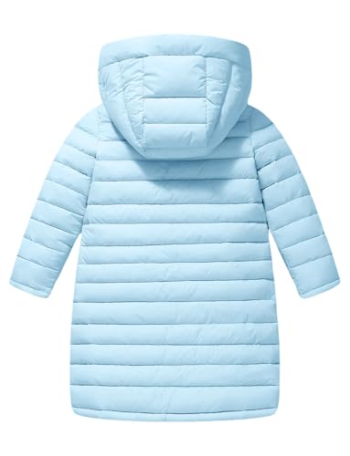 Happy Cherry Boy Girl Down Jacket Windproof Snowsuit Long Sleeve Thick Outwear Overcoat with Hood for Winter Hiking Skiing2