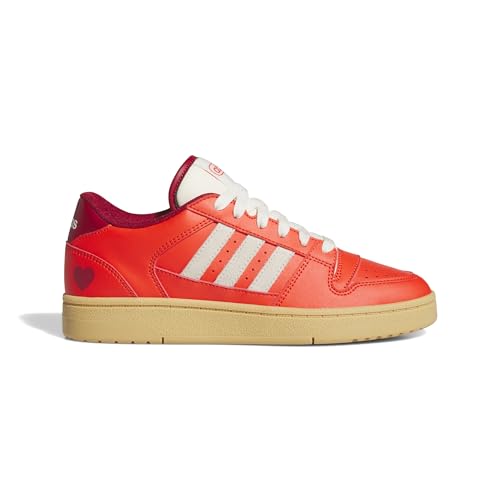 adidas Women's Break Start Sneaker, Bright Red/Cream White/Supplier Colour, 9.54
