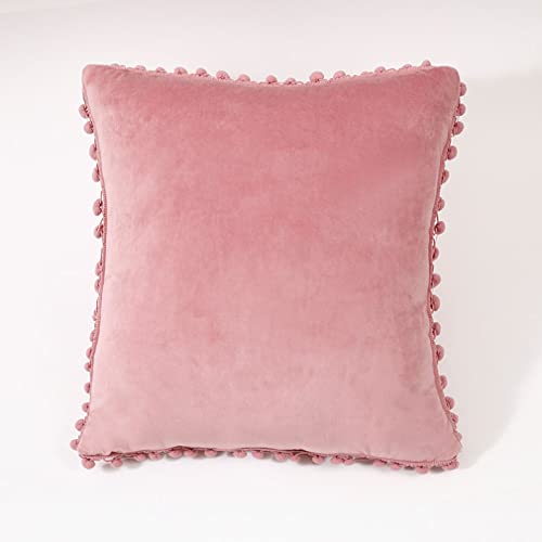 Nunubee Europäisches Sofa-Kissen Konditionierung Kissen Büro Süße Kissenbecher Home Gürtel Süßpulver 50 * 50 cm