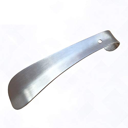 HLDUYIN Bocina para Zapatos, Bocinas para Zapatos Acero Inoxidable Bocina para Zapatos Mango Largo con Agarre Cómodo Varias Botas Y Zapatos Diseñados Personas Mayores Mujeres Embarazadas Cover