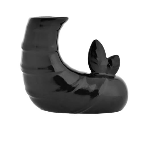 Image of Ceramic Backflow Smoke Fountain Incense Holder for Home Decor Gifts with 20 Smoke Cones by Craftam
