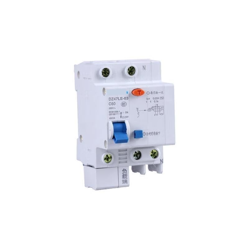 漏電遮断器;DZ47LE-63 1P+N D16 30mA
