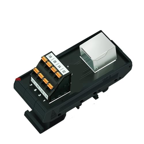 Répartiteur RJ45 pour rail DIN | Connexion rapide et sans outil pour armoire