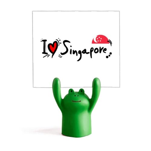 Support mémo grenouille Singapour bloqueur de post-it pour ne plus perdre vos notes