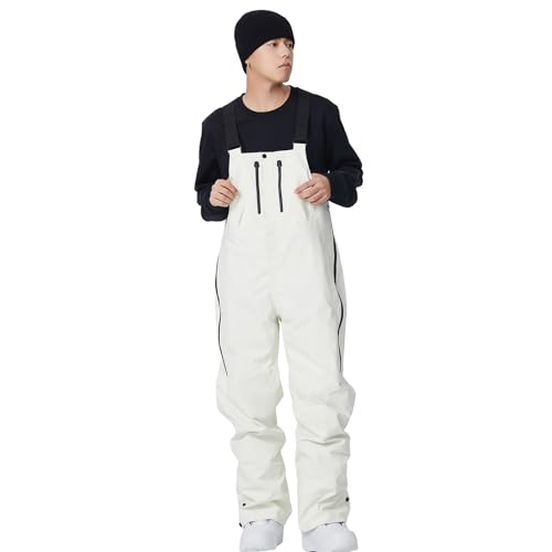 sports white snowboarding pants