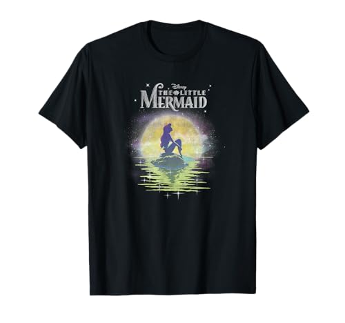 T-shirt Ariel Cosmic Sea Disney avec affiche imprimée pour femme