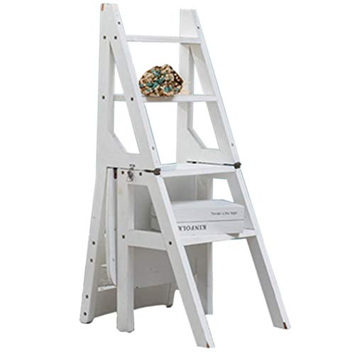 Escabeau double usage pour cuisine et banc à chaussures pliable - 3