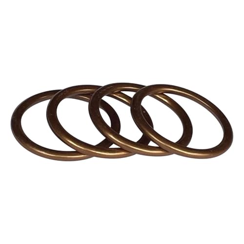 Joint d'échappement 35,5x44x2,6 mm pour moto Kawasaki ER-6 et VN900 - 2