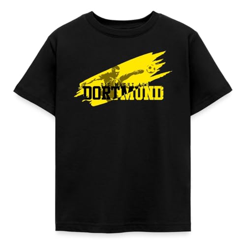 Spreadshirt Die Macht aus Dortmund Fußball Fan Sport Teenager T-Shirt...
