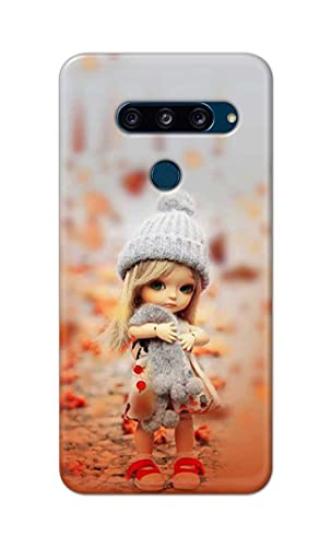 Image of PRINTFIDAA Doll Cute Girl Amazing Beauty Little Kid Child Playing Hard Back Cover for LG V40 ThinQ, V405QA7, V405UA, V405TAB, V405UA0 Back Cover -(P6) KAT1001