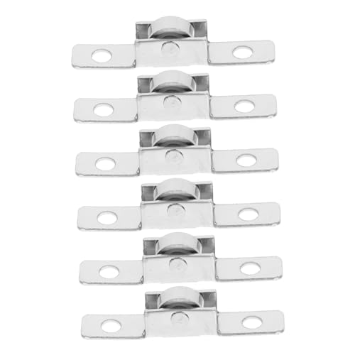 OSALADI 6pezzi Ruote Scorrevoli Per e Finestre Pulegge Cuscinetto Per Sostituzione Facile Scorrimento e Installazione Accessori Per e Zanzariere