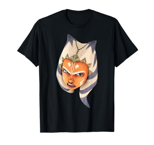 T-shirt Ahsoka Star Wars haut en coton doux contre les irritations