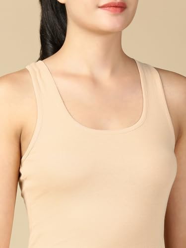 Image of Lux Cozi Women Cotton Racerback Tank Top | Pack of 3