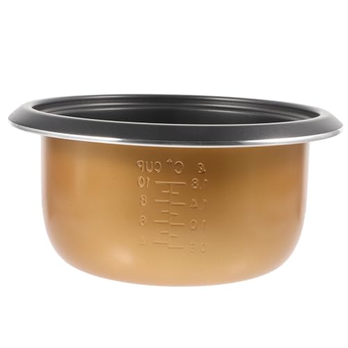 Healifty Olla Antiadherente para Cocedor de Arroz de Recipiente de Cocción de Aluminio de Accesorio para Cocina