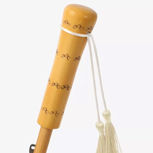 Paraguas de palo manual con 24 varillas estilo retro y mango de madera tradicional 7