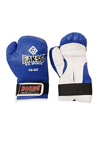Image of RAKSO Champion Boxing Gloves (SPARING Gloves) (RED, 8oz)