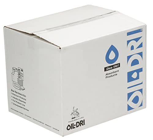 Image of Oil-Dri L91003 15 inch W x 19 inch L Universal Light Weight Perforated Pad, 200 Mats /Box