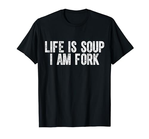 Photo de Possum Life is Soup I Am Fork Opossums Lover T-Shirt