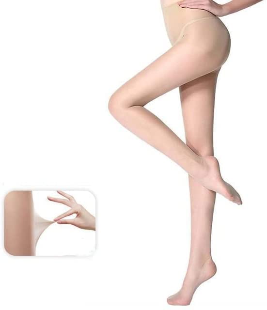 medias Medias de mujer Pantimedias Medias altas suaves y transparentes Medias ultrafinas antienganches (Negro clásico A) (Negro clásico A)