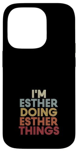 Esther Name Esther Personalized Name First Given �X�}�z�P�[�X iPhone 14 Pro �p