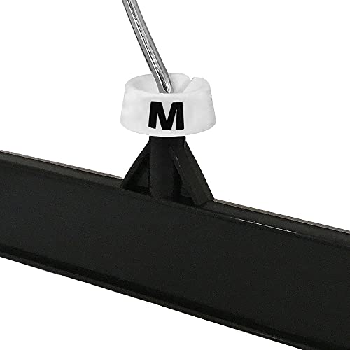 Prolinemax 25 Pc M Medium Snap On Size Dividers Hanger Garment Marker Tag Clothes Hanger