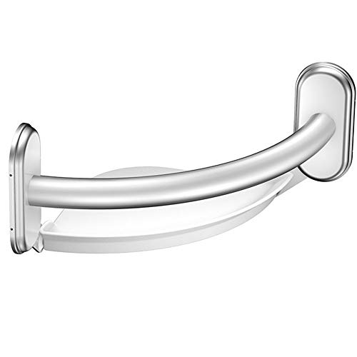 WMMIN Barra de Apoyo de baño de Acero Inoxidable, Barra de Apoyo de Seguridad con toallero y Soporte para Papel higiénico, Estante de Ducha con bañera para niños, Soporte Antideslizante,