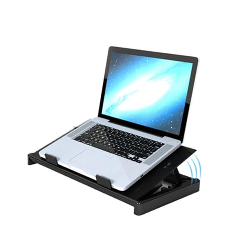 Base con 5 ventiladores para enfriamiento de laptop miniatura 6