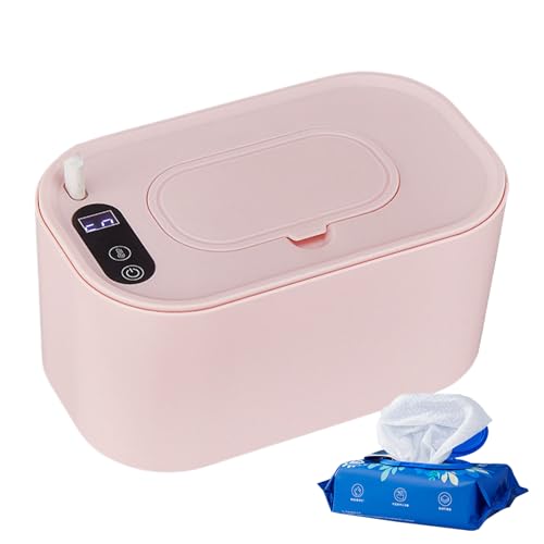 Calentador de toallitas húmedas | Calentador de cajas de cuidado del bebé con temperatura constante, dispensador de toallitas hidratantes, calentamiento suave para la limpieza del bebé, cuidado de la