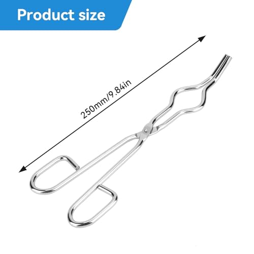 Pince à creuset rivetée pour manipuler les métaux sans risque - 3