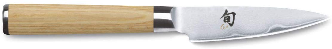 Kai Shun Classic White DM-0700W - Juego de cuchillos de cocina DM-0777W (incluye cuchillo de pan japonés DM-0705W, incluye tabla de cortar de 30 x 18 cm)