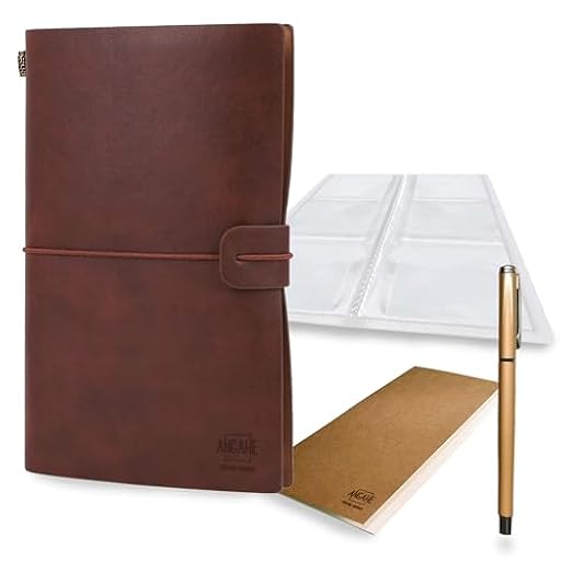 ANGAHE creating moments Diario de Viaje Vintage para Adultos | Cuaderno de Viaje y Agenda Personal | Incluye Recambio de Hojas Estilo Antiguo, Tarjetero para Pasaporte y Bolígrafo. | Ya disponible en tu tienda friki favorita! En mundofriki.es! ANGAHE creating moments Diario de Viaje Vintage para Adultos | Cuaderno de Viaje y Agenda Personal | Incluye Recambio de Hojas Estilo Antiguo, Tarjetero para Pasaporte y Bolígrafo. | Ya disponible en tu tienda friki favorita! En mundofriki.es!