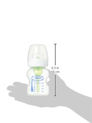 Dr. Brown's 4 Piece Options Wide Neck Bottle, 5 Ounce