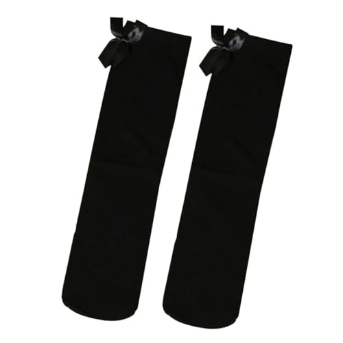 Cute Girls Striped Stockings High Socks Bow Cotton Thigh High Socks over The Knee Boy Girl