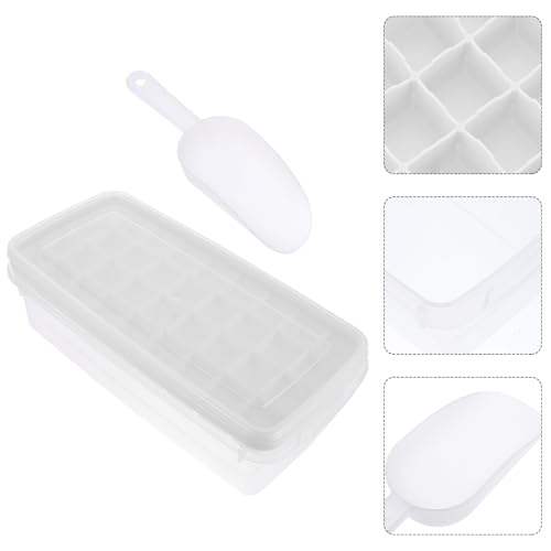 Molde de silicona para cubos de hielo con tapa miniatura 7