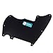 Jazzcaster/telemaster Hybrid Style Guitar Pickguard,no pickup, 3ply Black