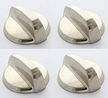 Edgewater Parts WB03T10295 4 Pack Gas Valve KnobS Compatible With GE Oven/Range 4 lot