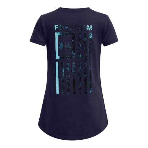 Under Armour Girls' Freedom Flag T-Shirt2