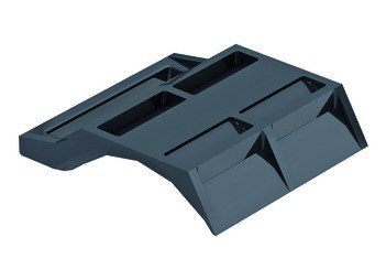 Eltropa Dewit EGW 40 4025766 - Contro-Vaso, Senza alogeni, in Polipropilene, 34-40 mm, Colore: Nero
